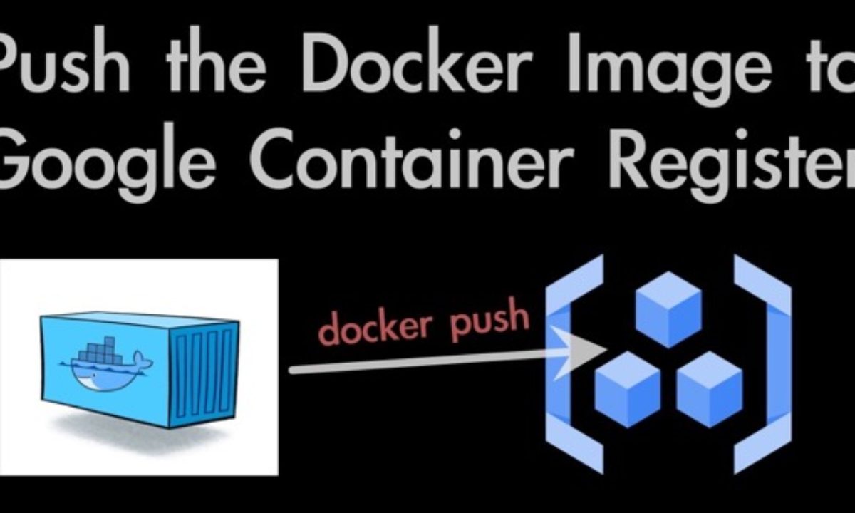 Push the Docker image to the Google Container Register
